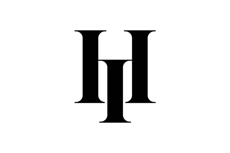HI IH logo design