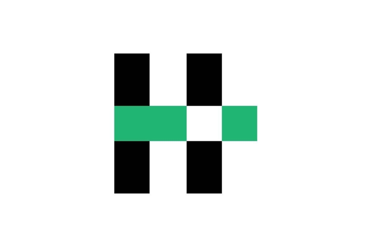HI IH logo design
