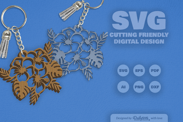 Hibiscus Flower Svg Image 22