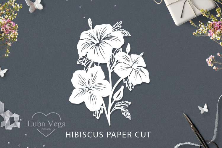 Hibiscus Flower Svg Image 5