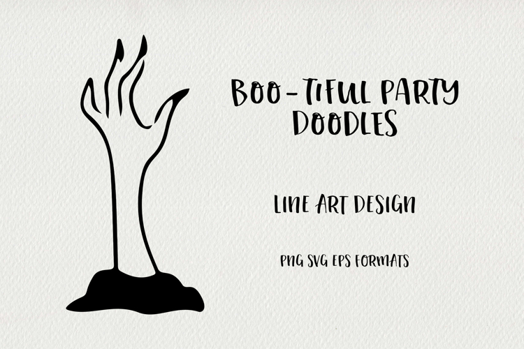 Skeleton Hand Svg Image 3
