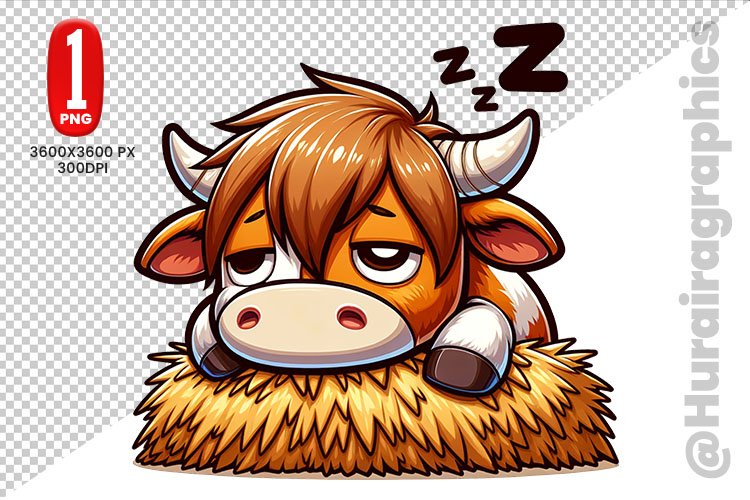 Highland Cow Clipart Image 15