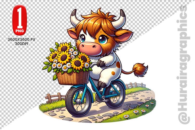 Highland Cow Clipart Image 22