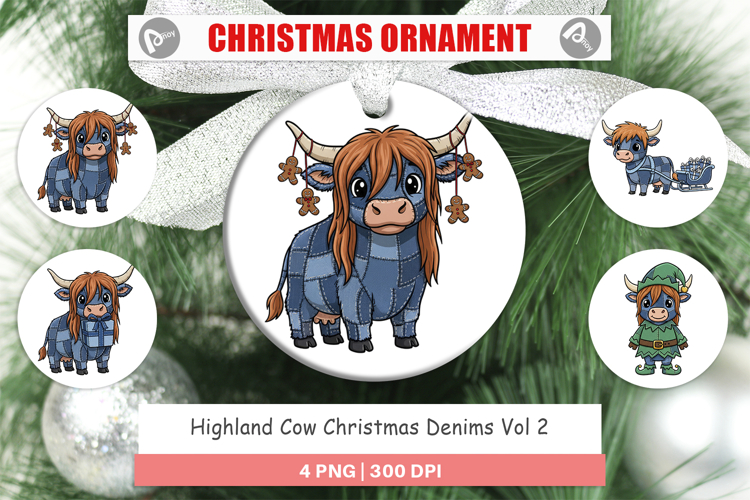 Christmas Ornament Sublimation Designs Image 8