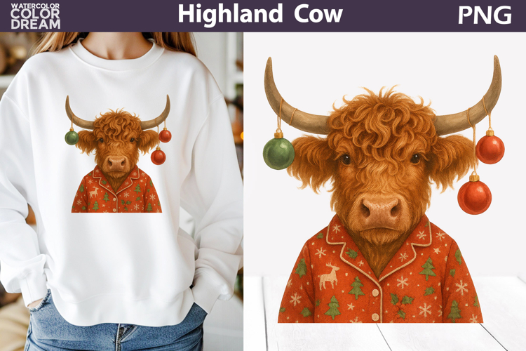 Highland Cow Clipart Image 21