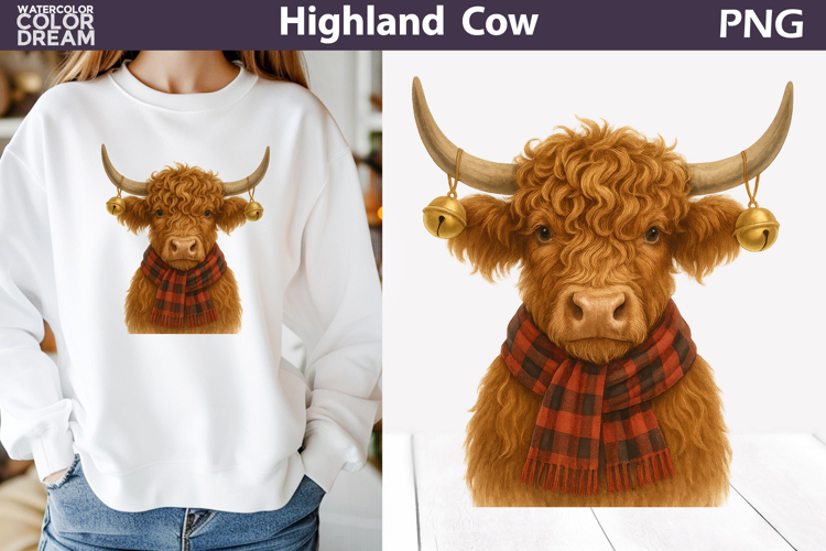 Highland Cow Clipart Image 20