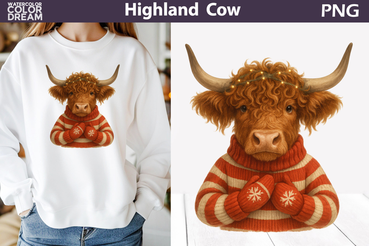 Highland Cow Clipart Image 18