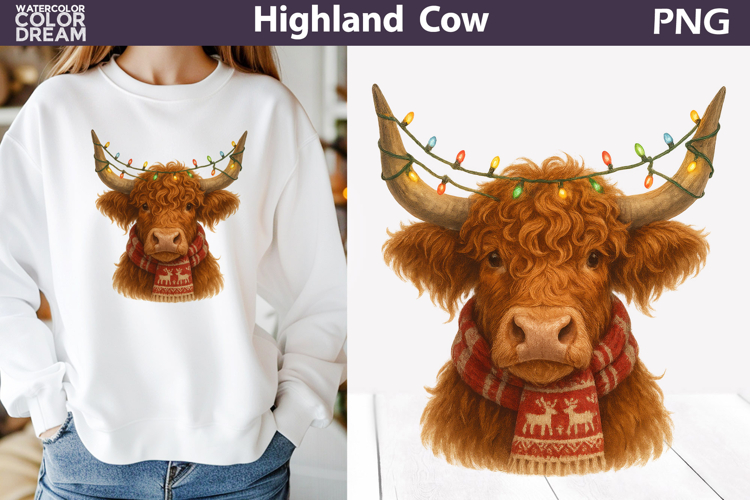 Highland Cow Clipart Image 17