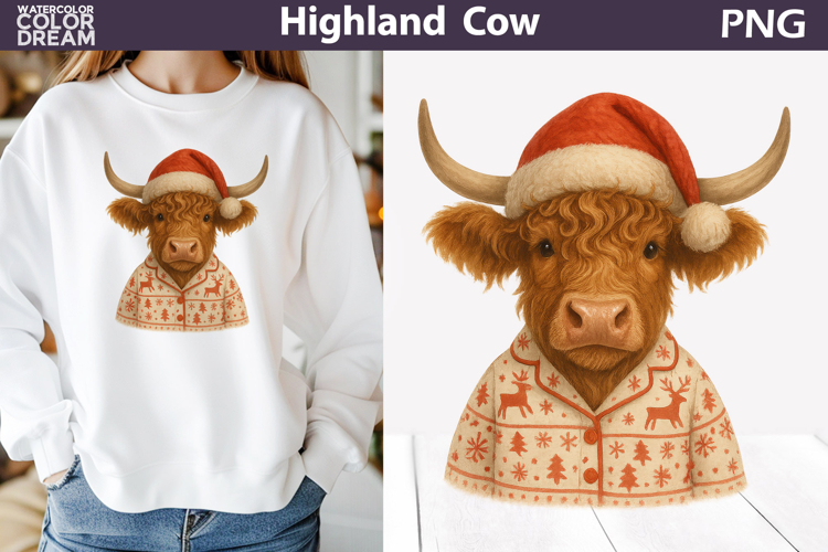 Highland Cow Clipart Image 14