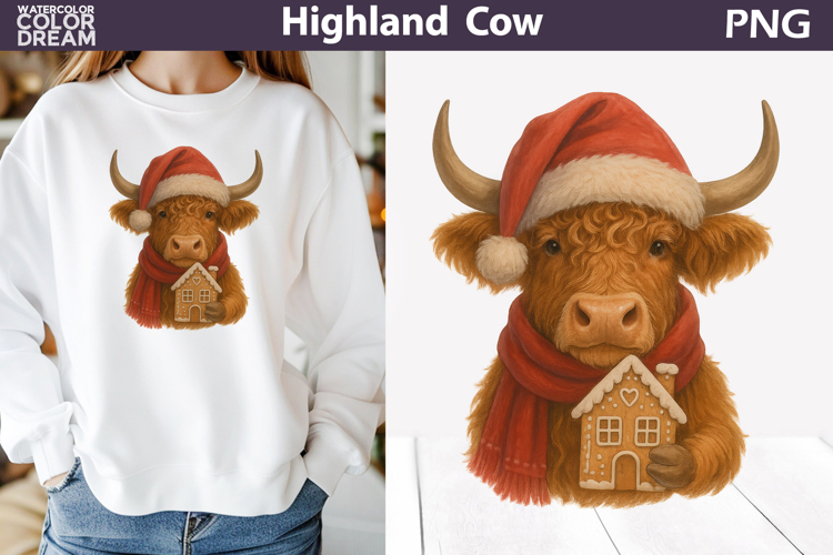 Highland Cow Clipart Image 12