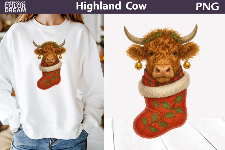 Highland Cow Clipart Image 11