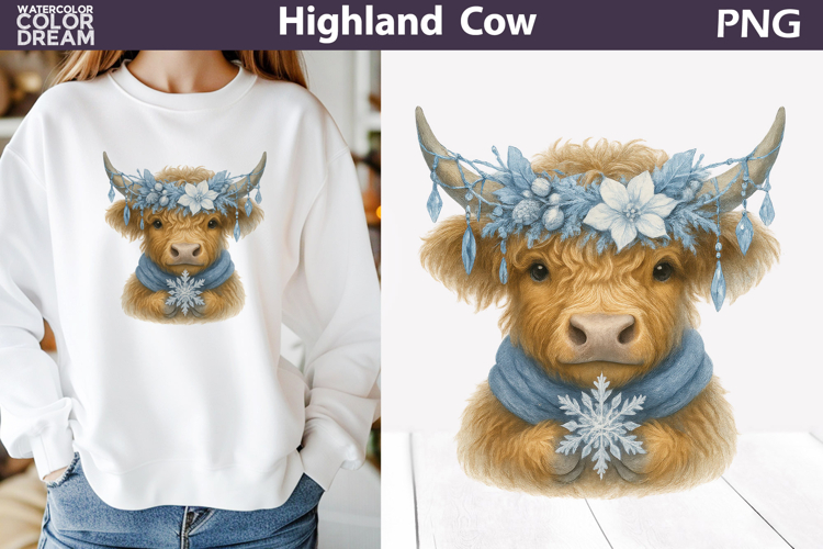 Highland Cow Clipart Image 5