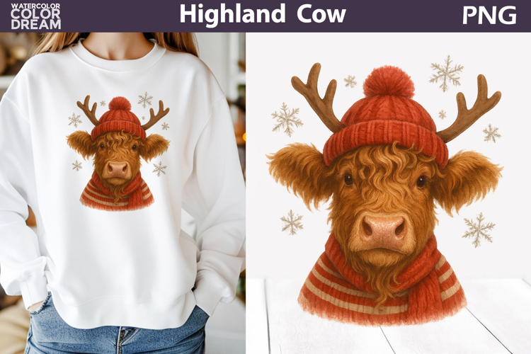 Highland Cow Clipart Image 20