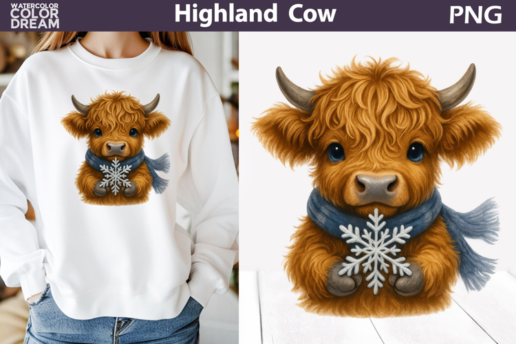 Highland Cow Clipart Image 18