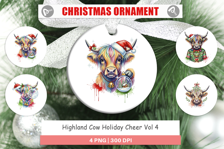 Christmas Ornament Sublimation Designs Image 19