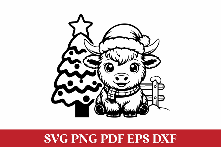 Baby Cow Svg Image 7