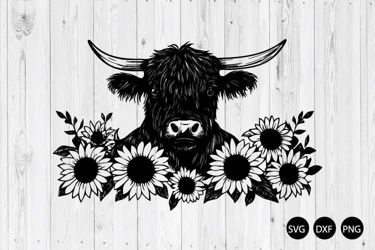 Highland Cow Svg Image 16