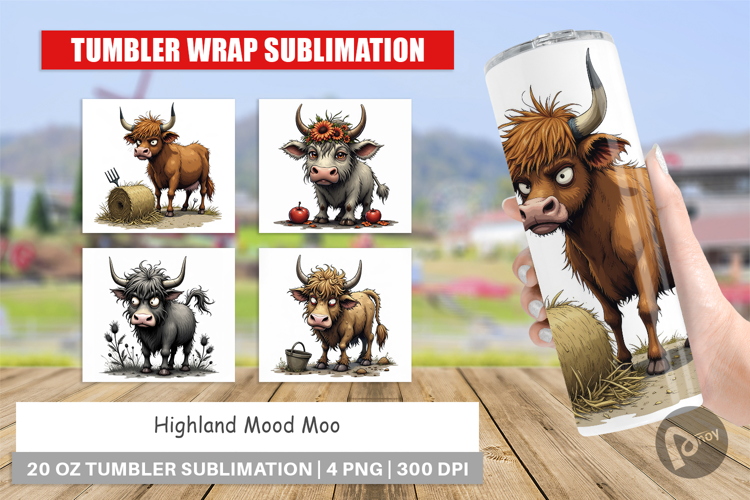 Tumbler Highland Moo