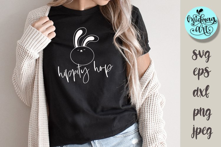 Hippity hop svg, Easter svg