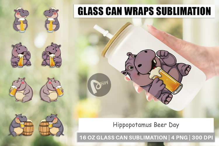 Hippopotamus Clipart Image 12