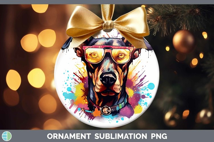 GorgeousHipster Dog Ornament design.