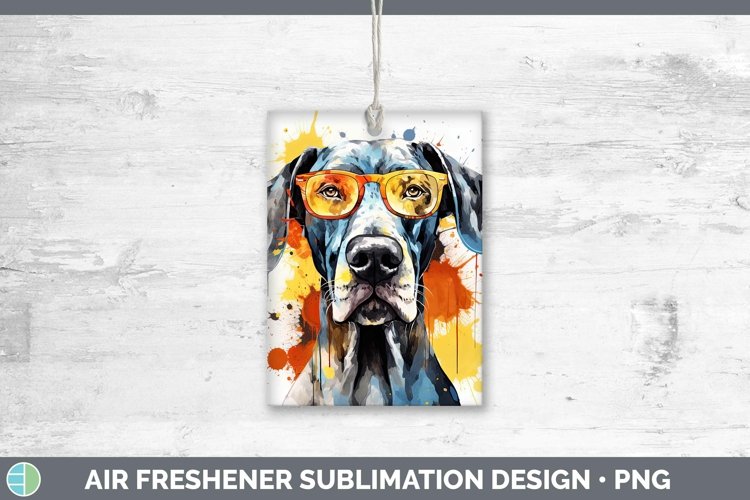 GorgeousHipster Dog Air Freshener design.