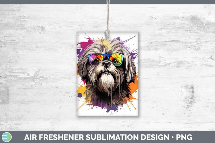 GorgeousHipster Dog Air Freshener design.