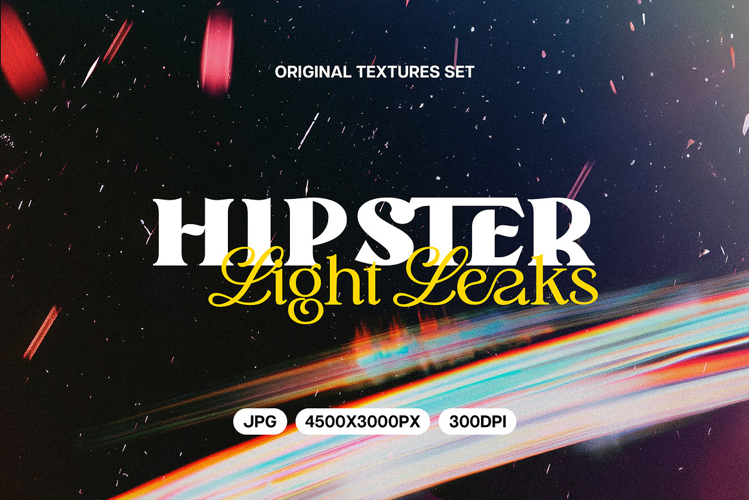 Hipster Light Leak Textures