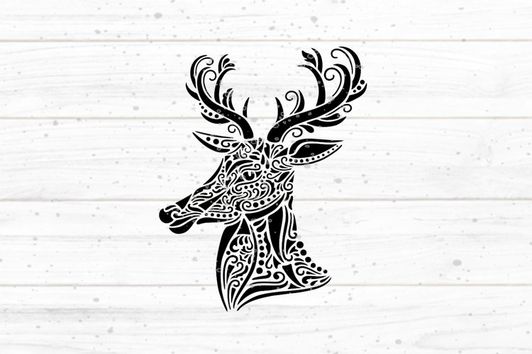 Deer Cutting file SVG DXF FCM