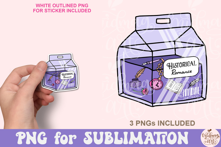 Historical Romance Juice Box PNG