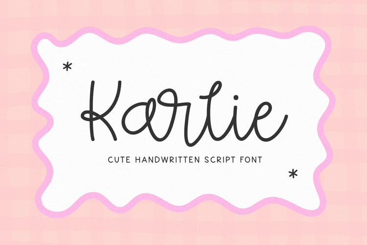 Karlie - Cute Script Font