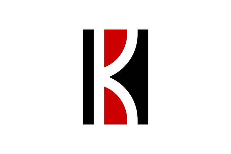 HK KH logo design