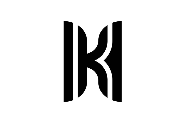 HK KH logo design
