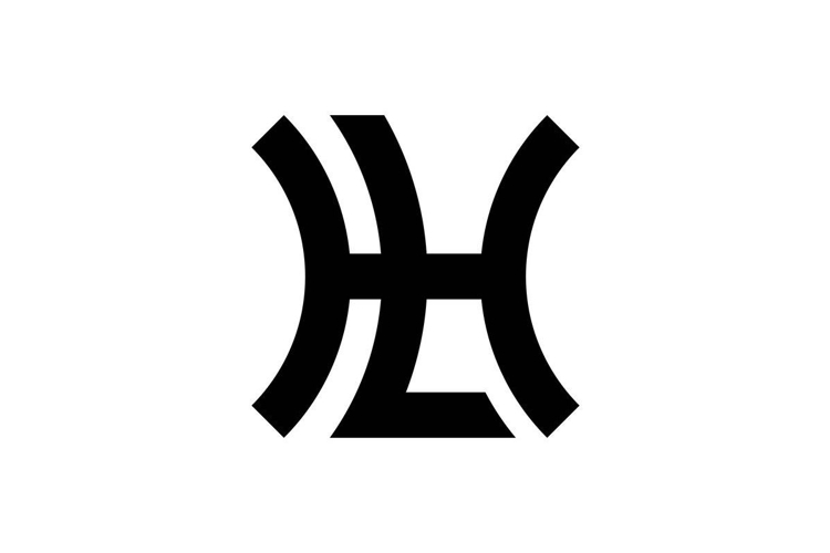 HL LH logo design
