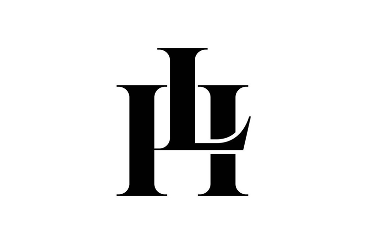 HL LH logo design