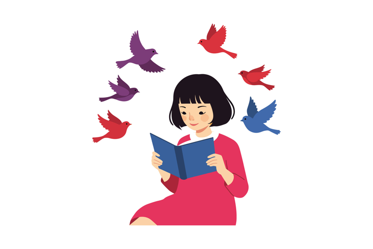Reading Illustration Image 23