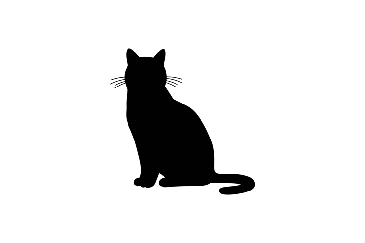 Black Cat Silhouettes Image 13