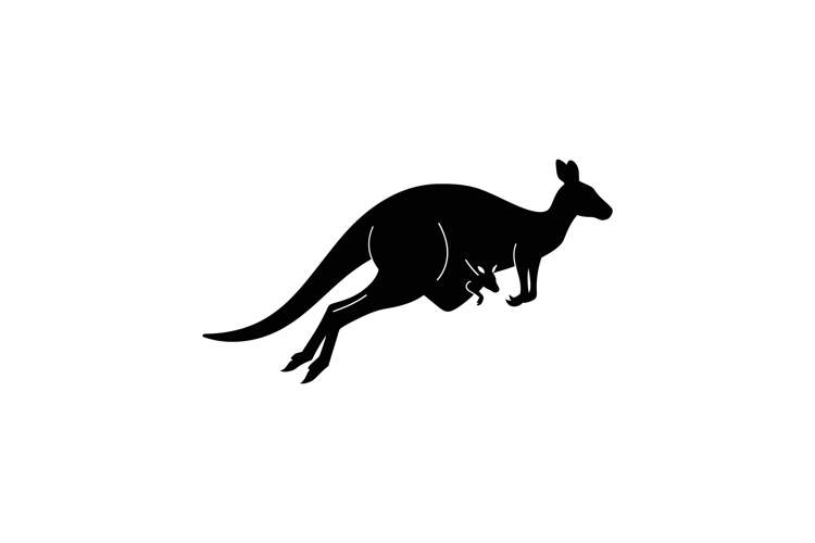 Kangaroo Silhouette Image 21