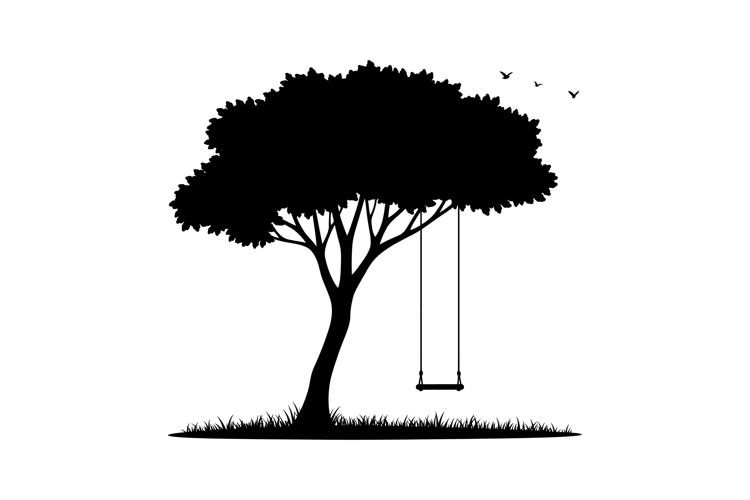 Grass Silhouette Image 13