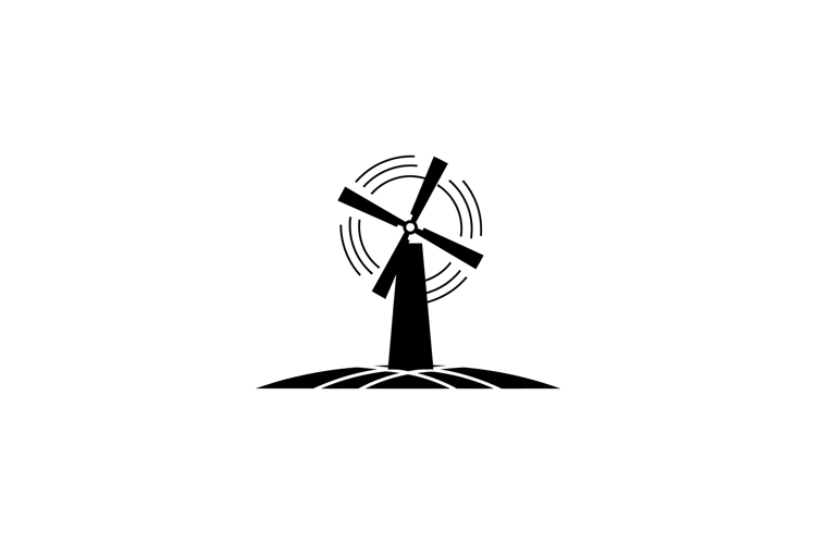 Wind Turbine Clipart Image 14