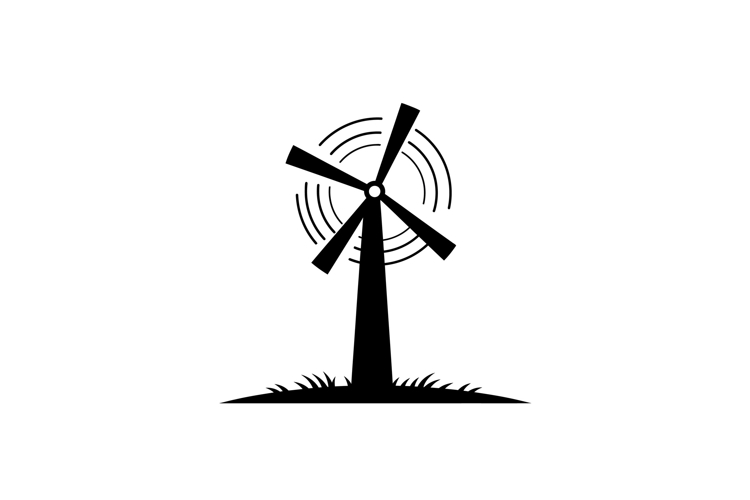 Wind Turbine Clipart Image 17