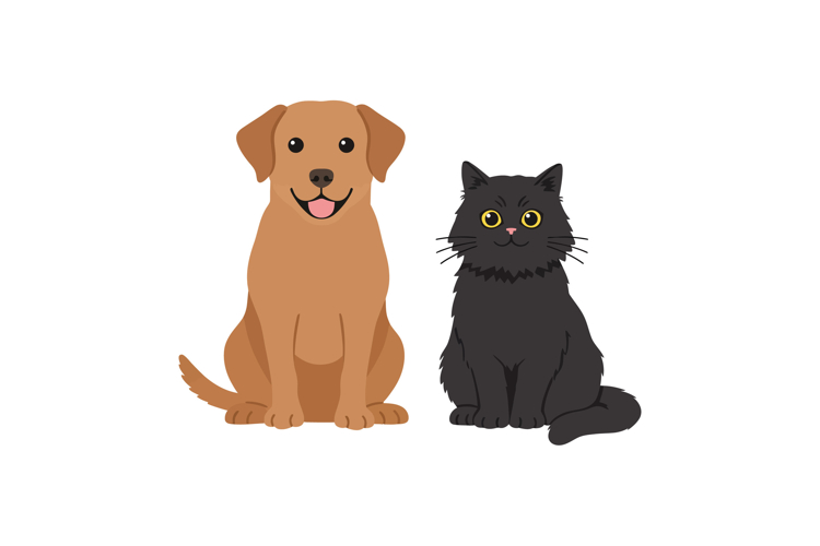 Dog And Cat Clipart Image 3