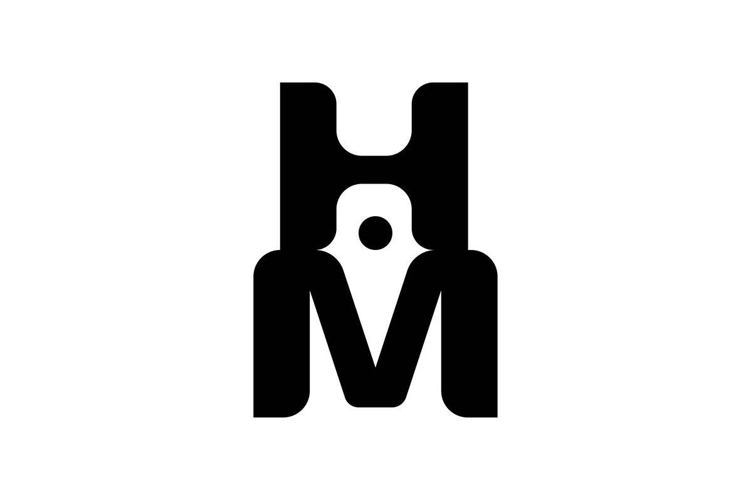 HM MH logo design
