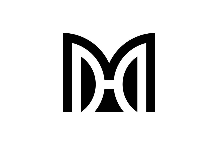 HM MH logo design