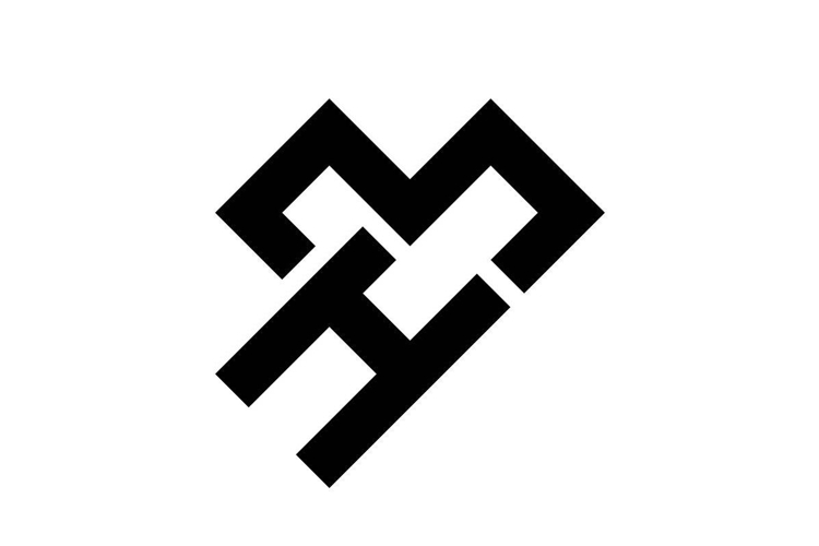 HM MH logo design