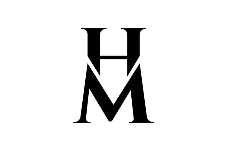 HM MH logo design