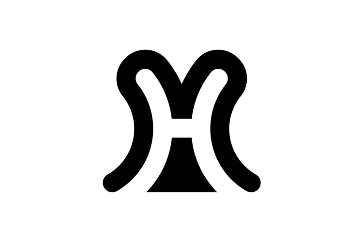 HM MH logo design
