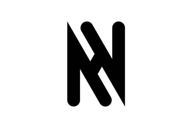 HN NH logo design