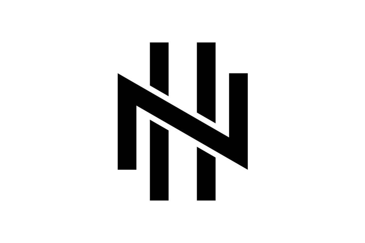 HN NH logo design