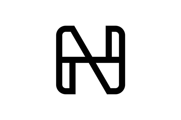 HN NH logo design